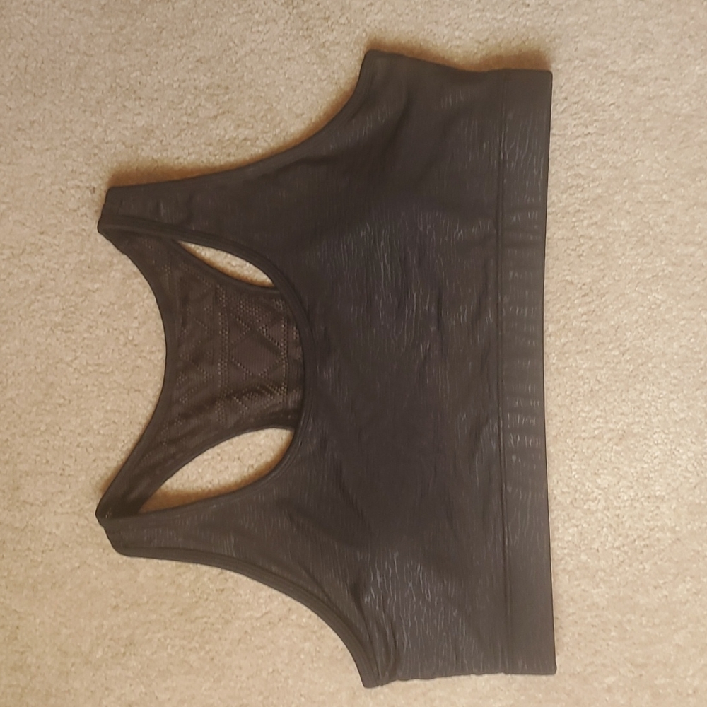 Zyia active XXL black bomber bra
